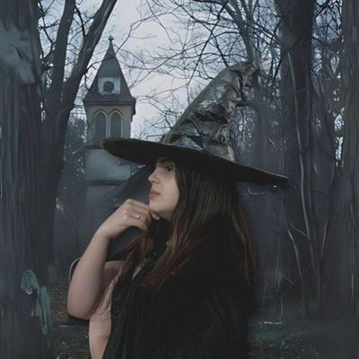 Chapéu De Bruxa Preto Com Fecho Luxo Halloween