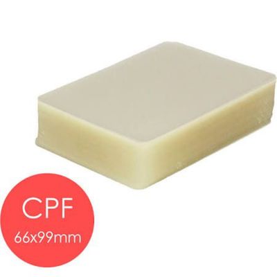 Polaseal plástico para plastificação CPF 66X99 0,07mm 100un
