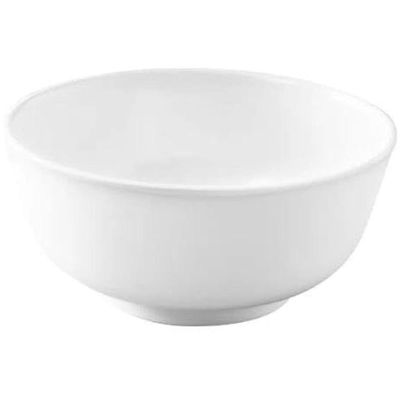 Kit 4 Bowl Melamina 150ml Branco Tigela Fruta Sobremesa Cereais Serenata Haus Concept