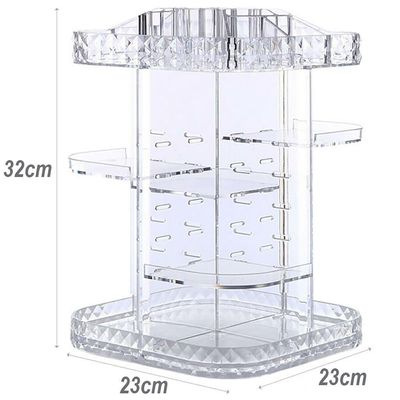 Organizador Porta Maquiagem Cosméticos Grande Em Acrílico Gt914