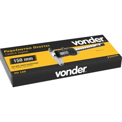 Paquímetro digital 150 mm PD 150 VONDER