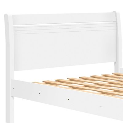 Cama de Casal Barreto Siena Branco
