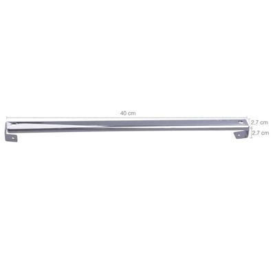 Suporte Em Barra 40cm Para Cozinha Utensilio Aço Inox Brinox