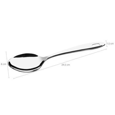 Colher Para Arroz Em Inox Servir Pegar Colher De Cozinha