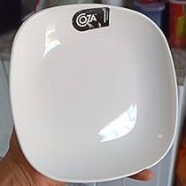 Prato Quadrado 17,2cm Branco Coza Essential Petiscos Frutas Sanduiche Mesa