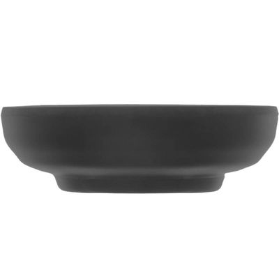 Molheira Porta Shoyu Melamina Tóquio Preto Lyor 40ml Ramekin Redondo para Servir Molhos