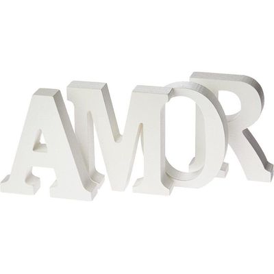 Amor Deco Em Madeira Bra (hollywood) C-1 Un
