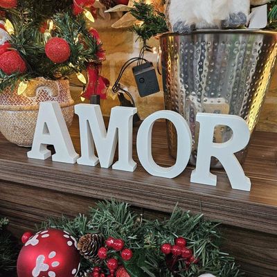 Amor Deco Em Madeira Bra (hollywood) C-1 Un