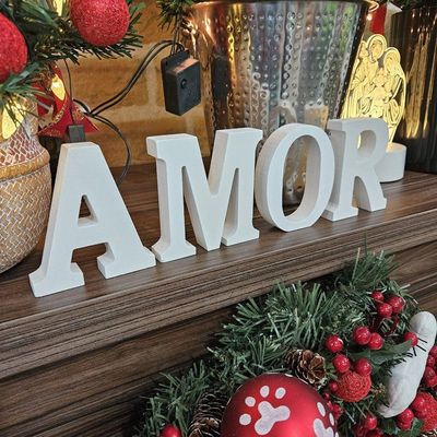 Amor Deco Em Madeira Bra (hollywood) C-1 Un