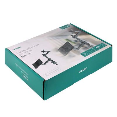 Suporte Para Monitor E Notebook Com Articulacao Dupla - Smn500