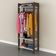 Closet de Quarto com 3 Prateleiras Guarda Roupas Branco Nogal Armário AZ1029 Tecnomobili