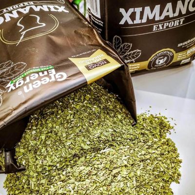 Erva Mate de Chimarrão Ximango 500g Pura Folha Export Sem Açúcar Green Energy