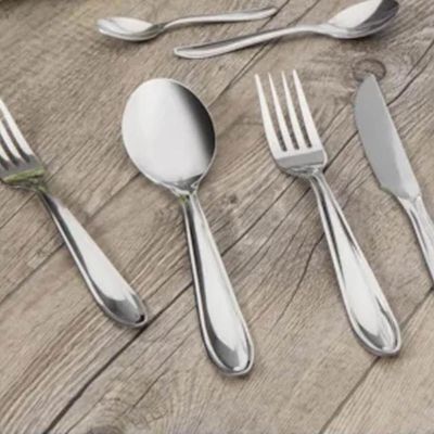 Conjunto 12 Colheres de Mesa Inox 19cm Brinox Lyon Sopas Caldos Sorvete