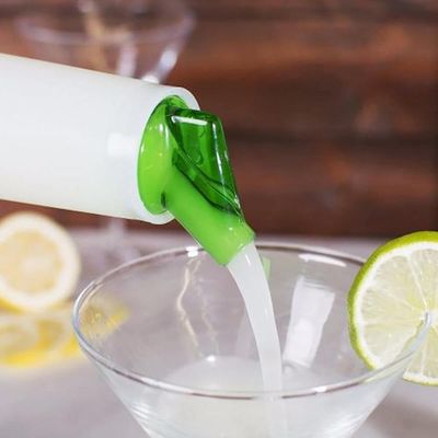Kit 6 Garrafas Storen Pour Master 1l Verde Weck Barman Profissional Armazenar e Servir