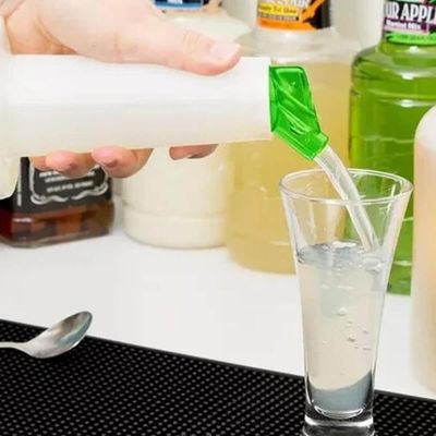 Kit 6 Garrafas Storen Pour Master 1l Verde Weck Barman Profissional Armazenar e Servir