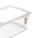 3 Caixas Plásticas Organizadoras 60L com Tampa My Closet Ordene Multiuso