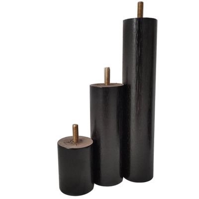 Kit 6 Pés Anti Refluxo Para Cama Pés De Madeira Cama Box