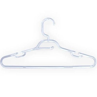 Cabide de Roupas Reforçado com Cava Organizador de Closet Armário Multiuso Adulto Uno Cristal