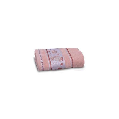 Jogo De Toalha De Banho Infantil 2 Peças Soft Kids Com Lavabo Appel Rosê Misty - Unicórnio