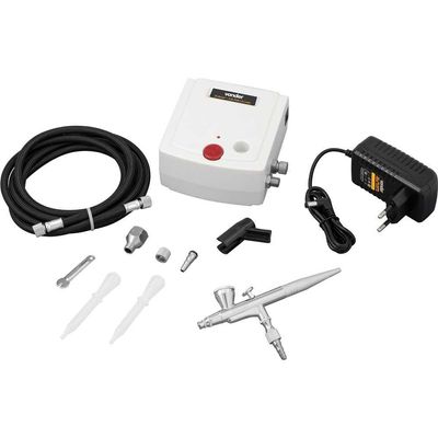 Aerógrafo com minicompressor VONDER