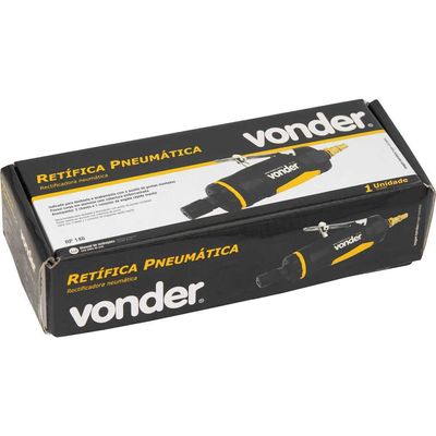 Retífica pneumática curta reta 1/4" 635 mm RP 140 VONDER