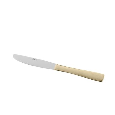 Faqueiro Wolff Pisa em Aço Inox Dourado  30 Peças Inox com Dourado