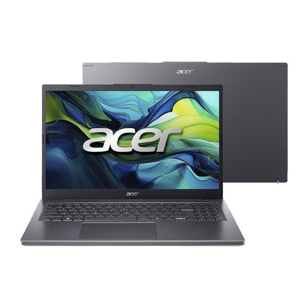 Imagem Notebook Acer Aspire 15 com processador Intel Core i7 13ª Geração Cinza