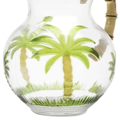 Jarra Wolff Palm Tree em Acrílico 2,8 Litros Transparente