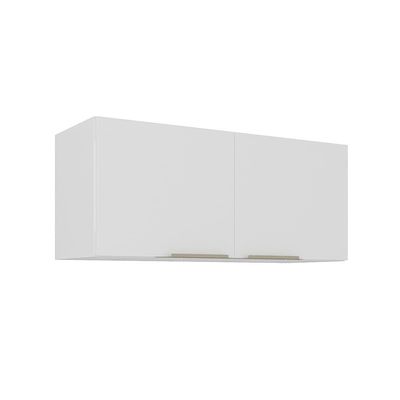 Armário Aéreo para Geladeira Itatiaia Renova com 2 Portas e 80cm de largura  Branco Neve Branco