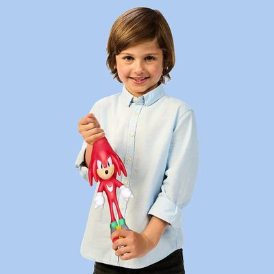 Boneco Knuckles Got Jit Zu Estica De 12cm Sonic - Sunny 3367