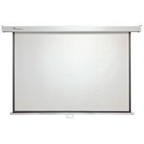 Tela De Projeção Retrátil Manual Tbms120v (240 X 180 Cm)