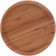 5 Pratos Redondos Bambu 20cm Bandejas Servir Decorar Multiuso Round Lyor