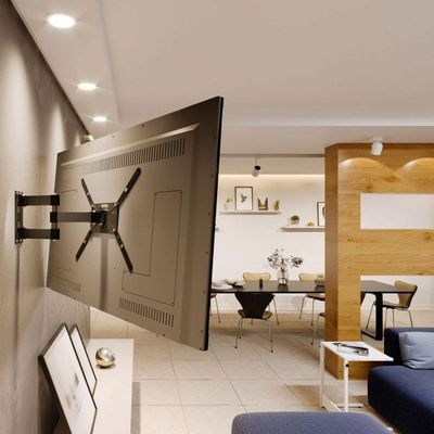 Suporte Articulado Tv Com Inclinação Multivisão Stpa355-pr