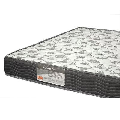 Cama Box Baú Casal Suede + Colchão De Espuma D33 - Sereneprime - 138cm Bege