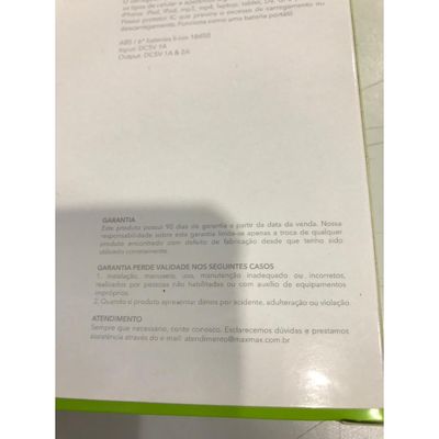 Carregador Portátil Power Bank 8000Mah 5V Universal