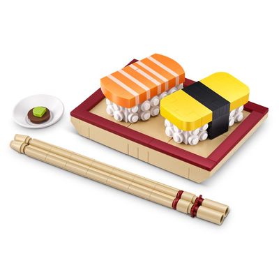Blocos de Montar Max Premium Snacks - Sushi 200 pçs