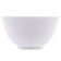 Bowl de Melamina 12x6,5cm Branco Basic Lyor Cumbuca Tigela para Fruta Sobremesa Cereais Ingredientes