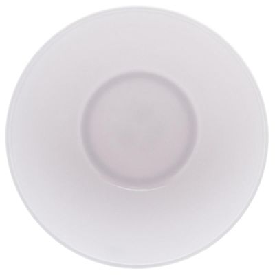 Bowl de Melamina 12x6,5cm Branco Basic Lyor Cumbuca Tigela para Fruta Sobremesa Cereais Ingredientes