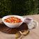 Bowl de Melamina 12x6,5cm Branco Basic Lyor Cumbuca Tigela para Fruta Sobremesa Cereais Ingredientes