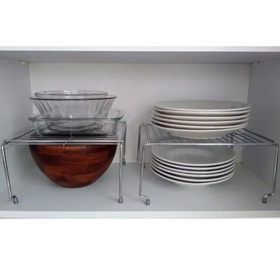 Organizador De Armário Aramado de Cozinha Componível Médio
