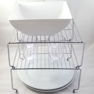 Organizador De Armário Aramado de Cozinha Componível Médio