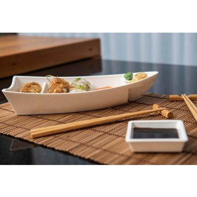 Kit 4 Molheiras Maionese Shoyu 230ml Potinho Pequeno Branco Uno Hotel Restaurante