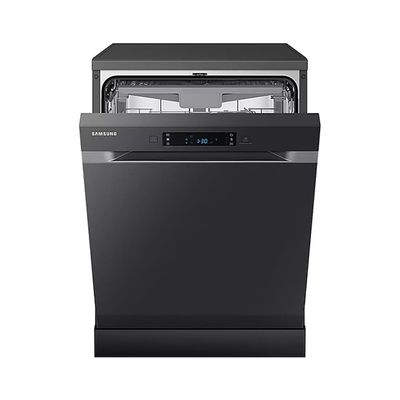 Lava-louças Samsung Black Inox com 14 Serviços, Limpeza Silenciosa e Display LED Preto / 220V
