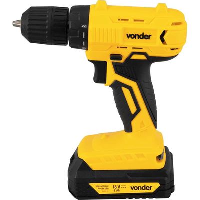Parafusadeira furadeira a bateria 18 V com bateria e com carregador IPFV 1852 VONDER