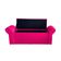 Kit Dubaí Cabeceira De Cama Box Casal E Recamier Baú 140 Cm Suede Rosa Pink Do Lar Móveis