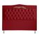Cabeceira De Cama Box Barcelona Casal 140 Cm Capitonê Retro Botão Encapados Suede Vermelho Do Lar Móveis