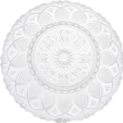Jogo 12 Potes para Sobremesa Bowls Tigelas de Vidro 350ml King Lyor Transparente