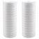 Kit 2 Refis Ranhurados de Reposição 7" Melt Blown para Filtro de Máquina de Lavar Maqlav Acquabios