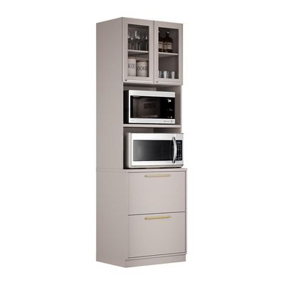 Paneleiro Itatiaia Essence com 3 Portas, 5 Prateleiras Fendi