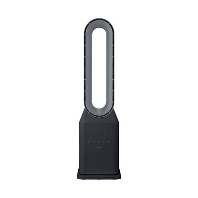 Circulador de Ar Spirit Bladeless com 3 Velocidades Timer Função Bom Sono e Vento Natural Preto com Prata / 220V